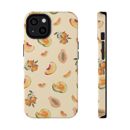 Vintage Peaches iPhone Case