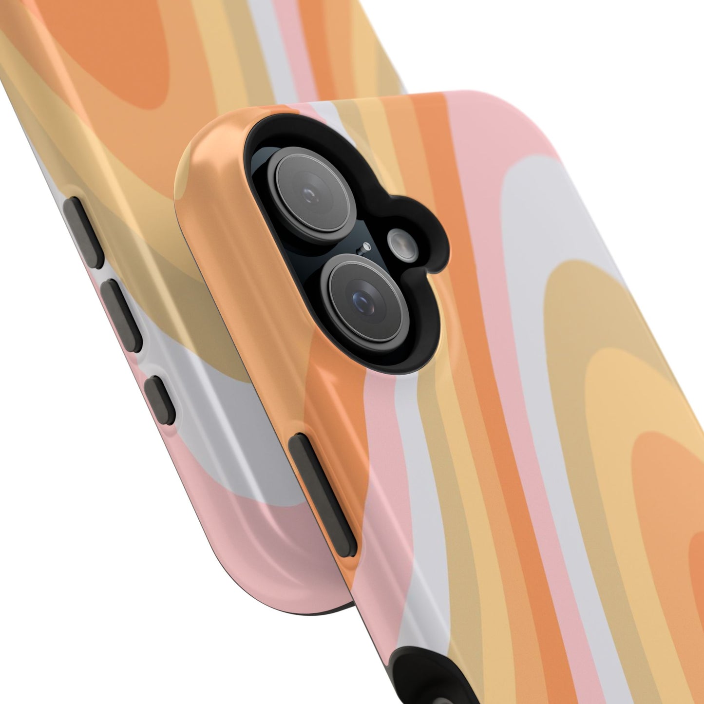 Rainbow Waves iPhone Case