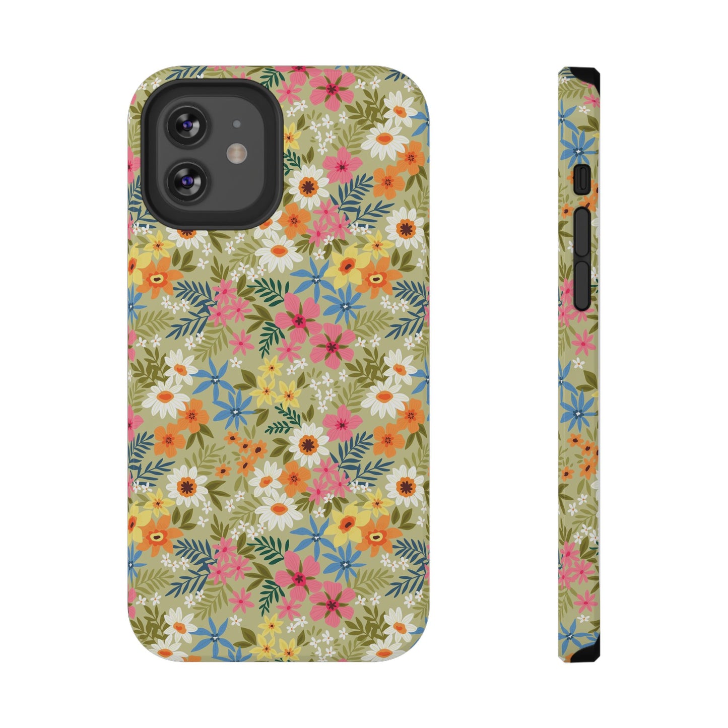 Colorful Posies iPhone Case