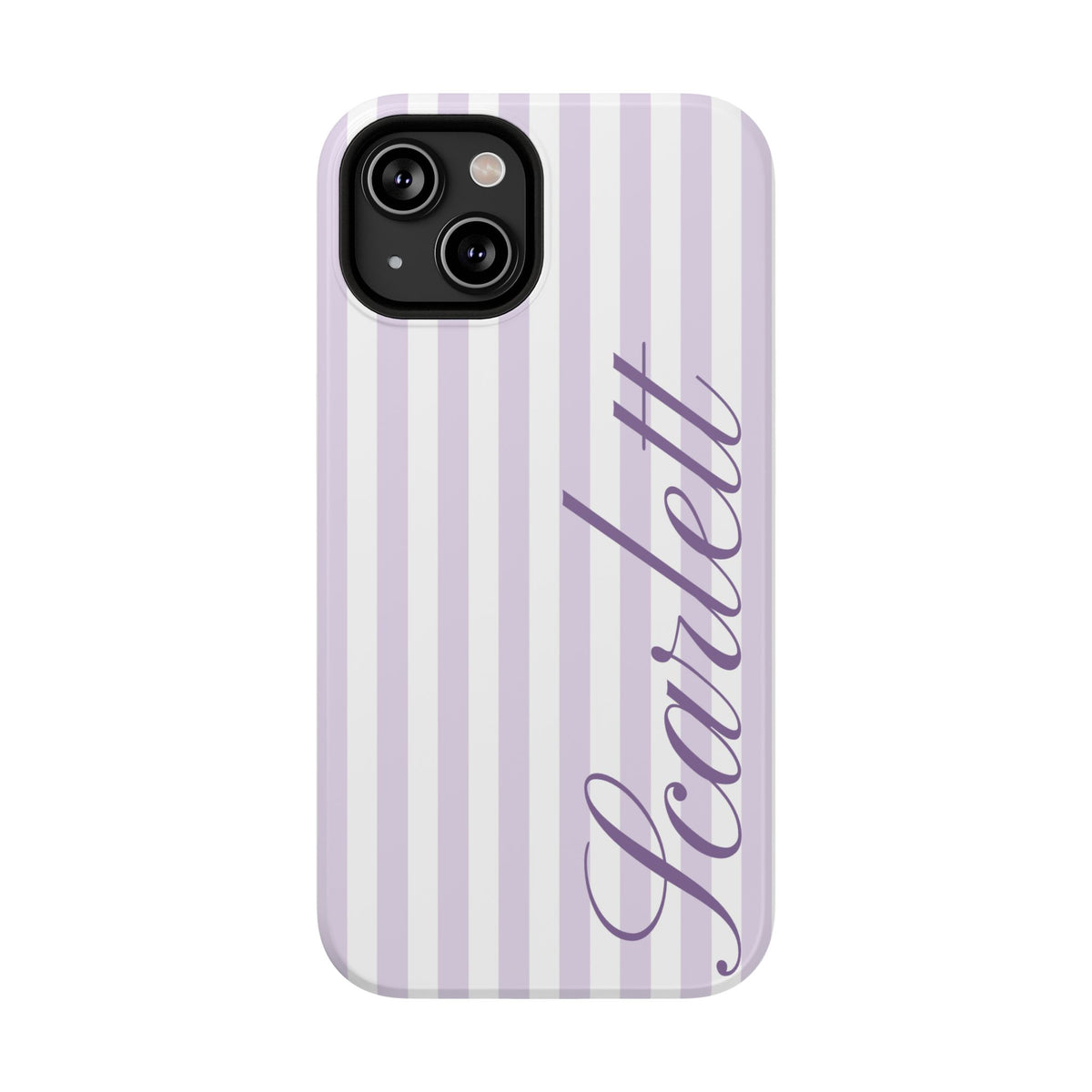 Personalized Lilac Beau iPhone Case