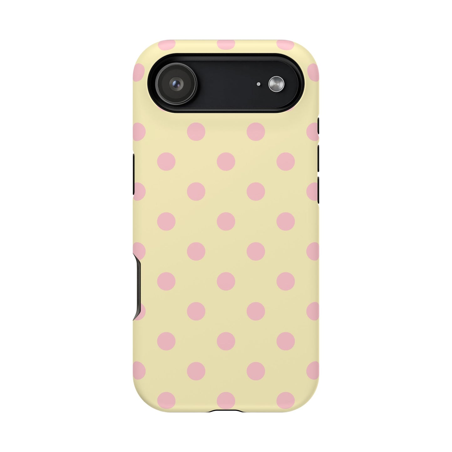 Lemon Sugar Polka Dots iPhone Case