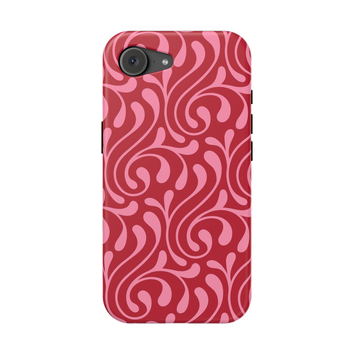 Cherry Paisley iPhone Case