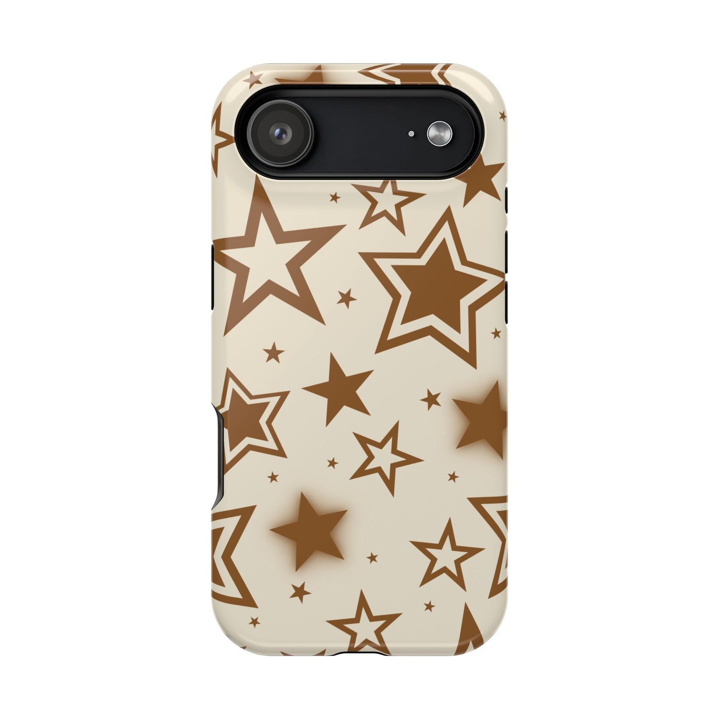 Brown Stardust iPhone Case