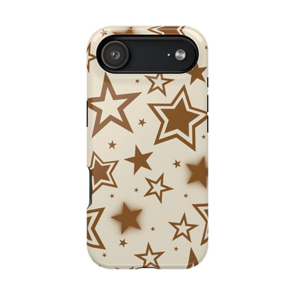 Brown Stardust iPhone Case
