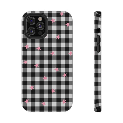 Starlight Gingham iPhone Case