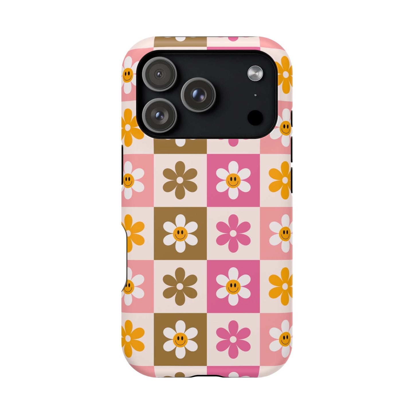 Smiley Flowers iPhone Case
