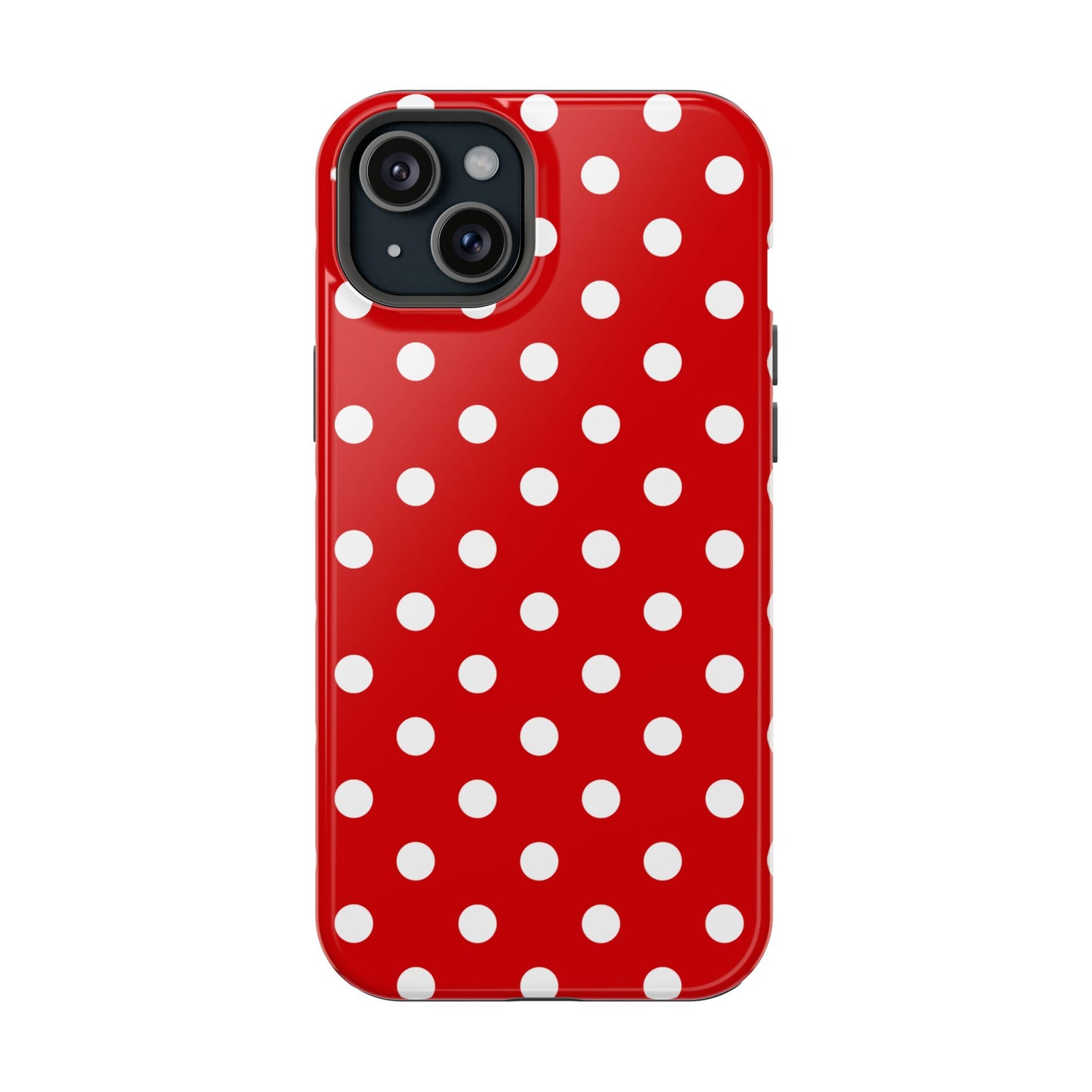Red Polka Dots iPhone Case