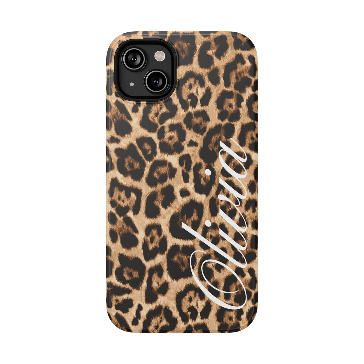 Custom Classic Leopard iPhone Case