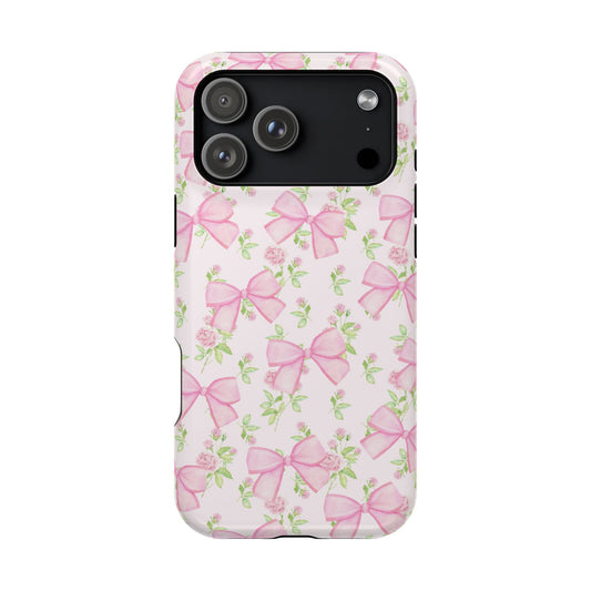Pink Bows iPhone Case