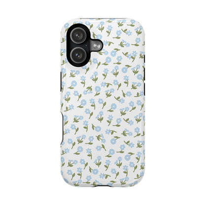 Blue Bloom iPhone Case