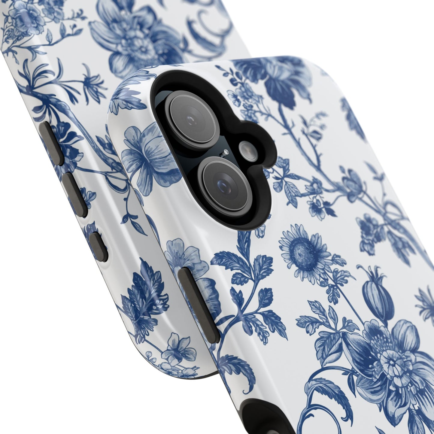 French Navy Toile iPhone Case