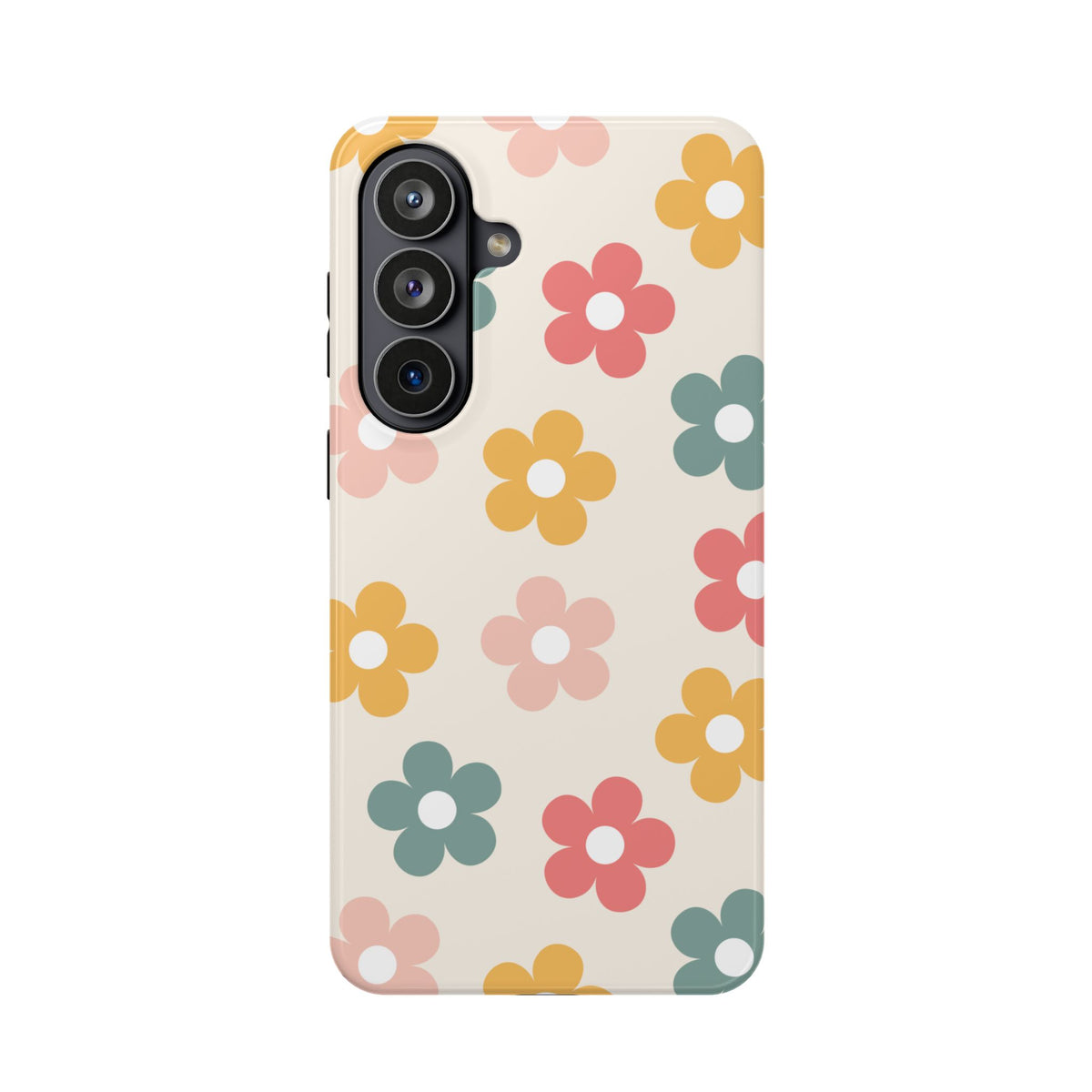 Boho Retro Flowers Samsung Case