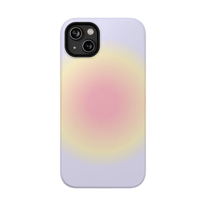 Lilac Aura iPhone Case