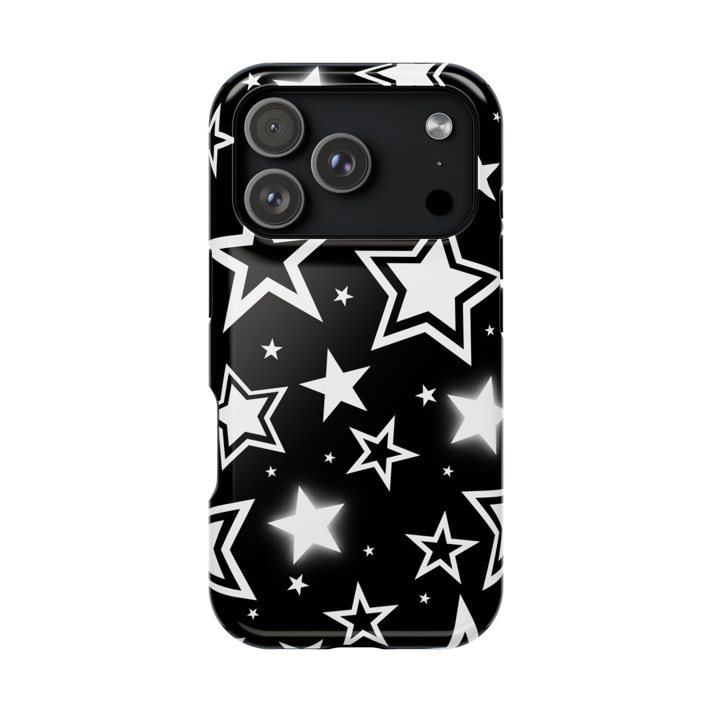 Black Stardust iPhone Case