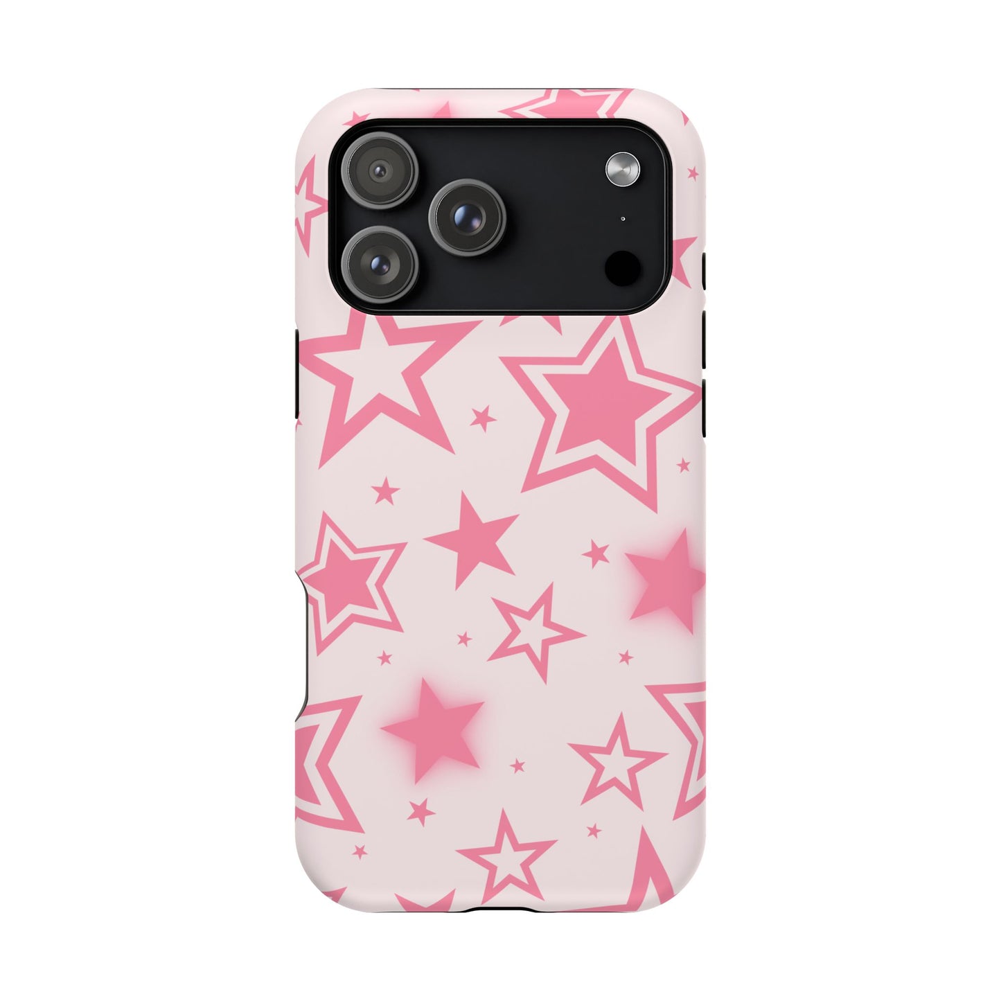 Hot Pink Stardust iPhone Case