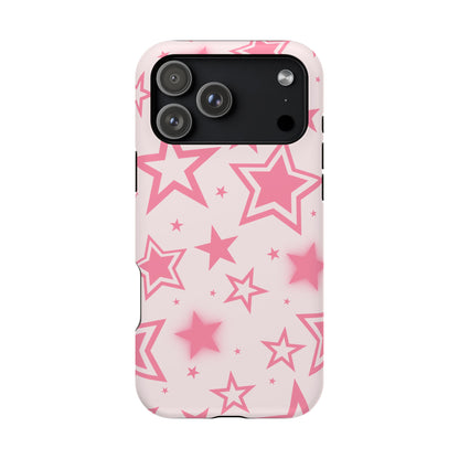 Hot Pink Stardust iPhone Case