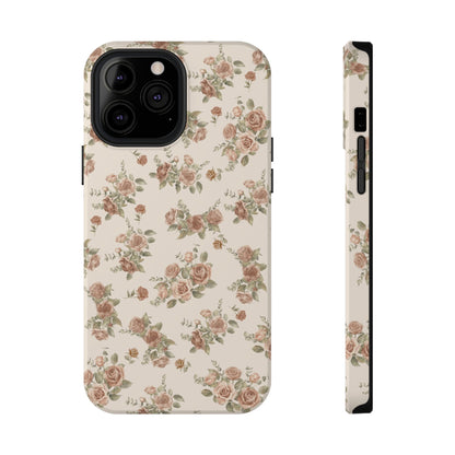 Mocha Roses iPhone Case