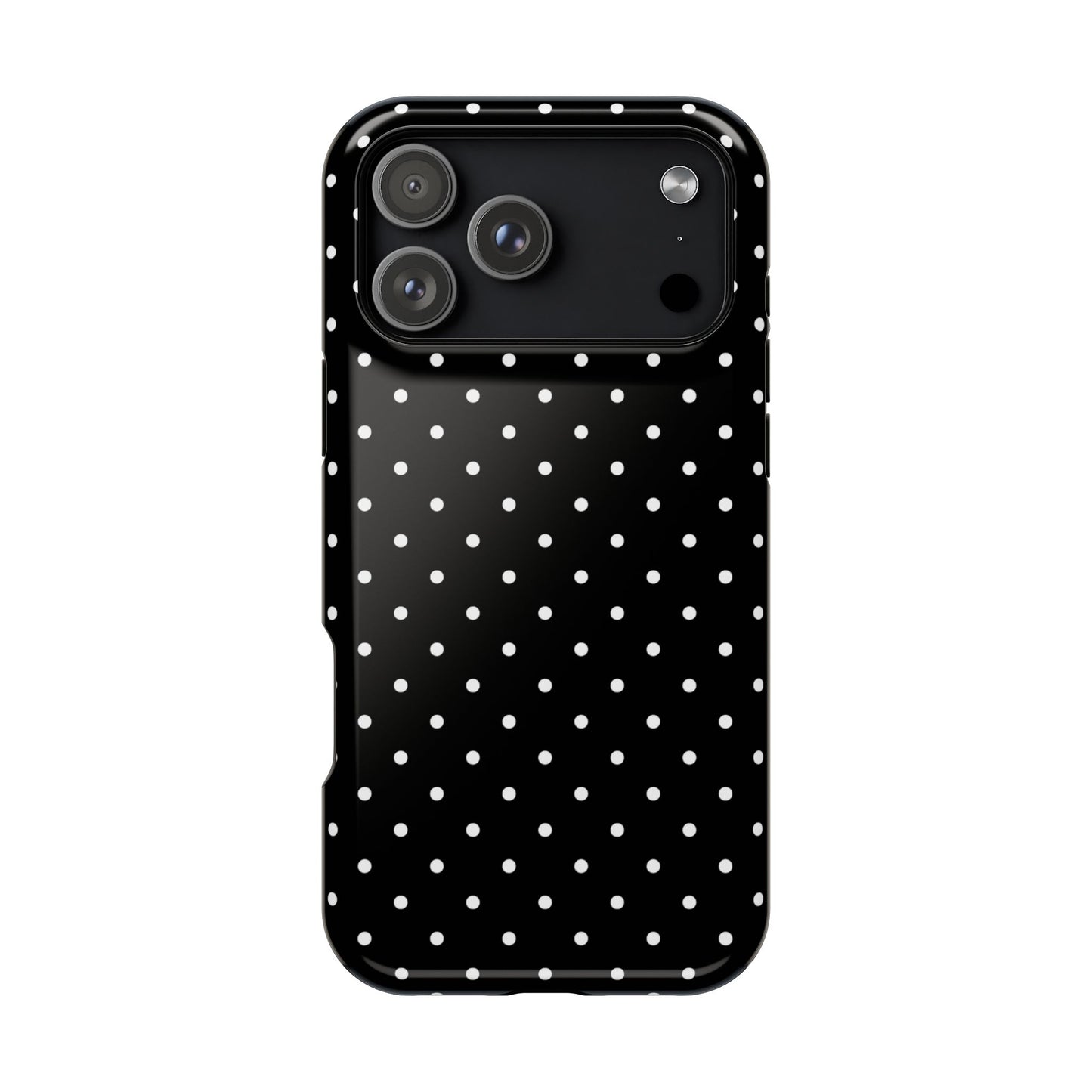 White Mini Dots iPhone Case