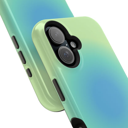 Blue & Green Aura iPhone Case
