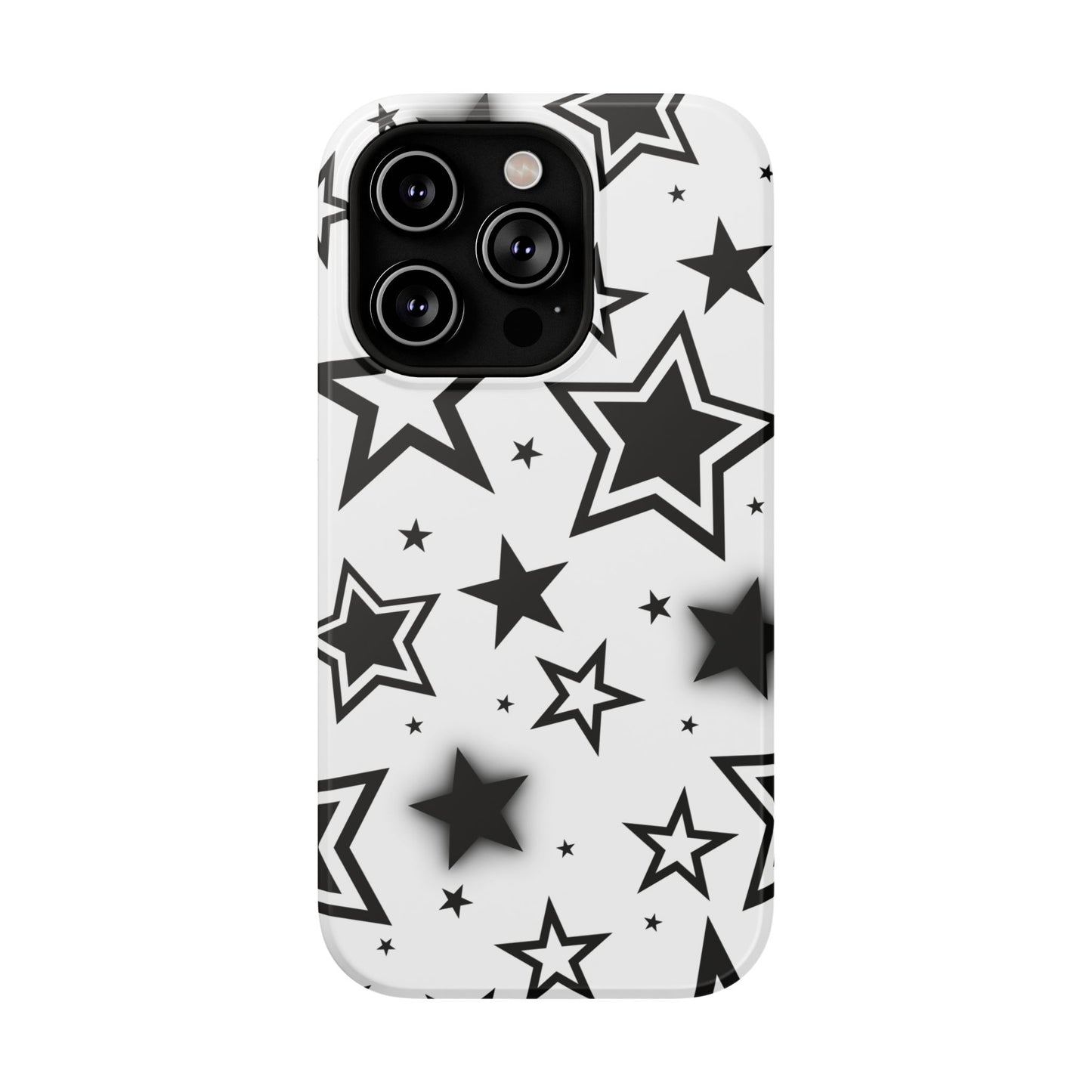 White Stardust iPhone Case