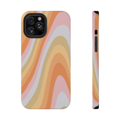 Rainbow Waves iPhone Case