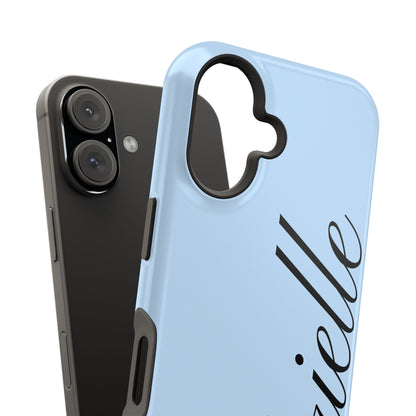 Personalized Blue iPhone Case