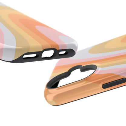 Rainbow Waves iPhone Case