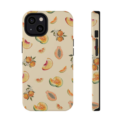 Vintage Peaches iPhone Case