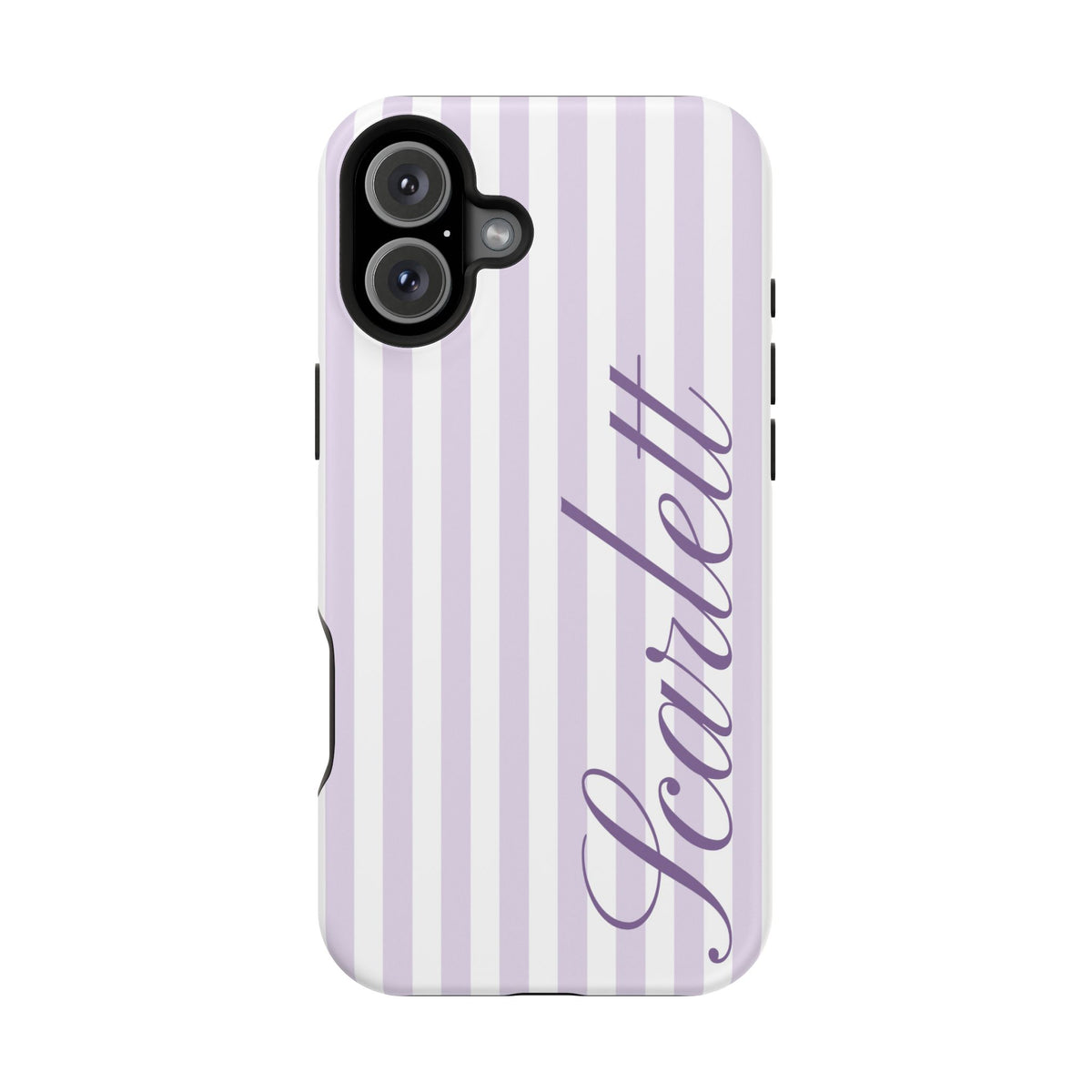 Personalized Lilac Beau iPhone Case