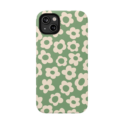 Green Las Flores iPhone Case