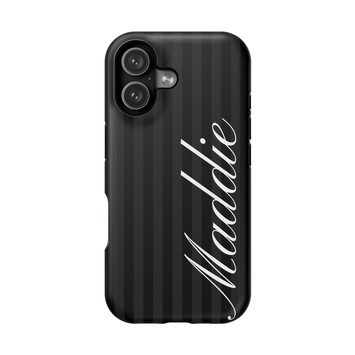 Custom Black Stripes iPhone Case
