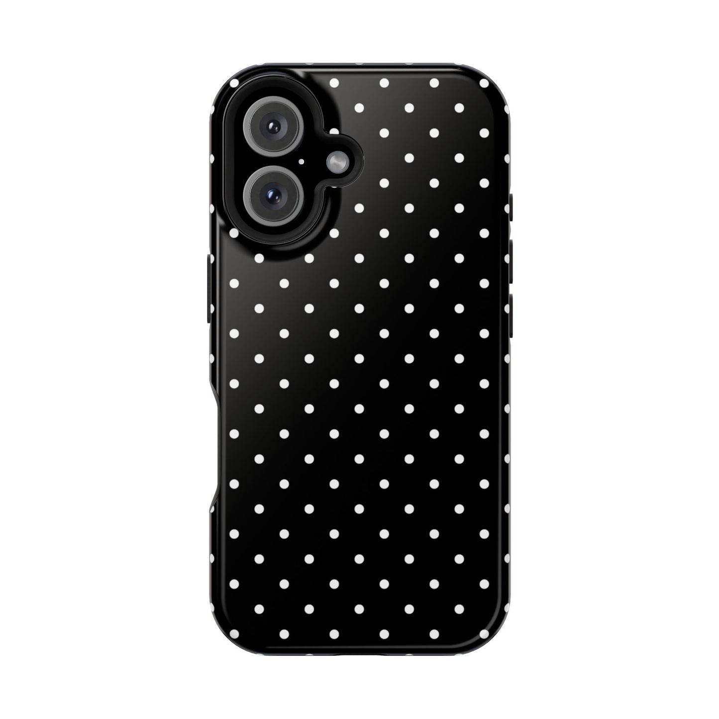 White Mini Dots iPhone Case