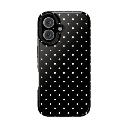 White Mini Dots iPhone Case