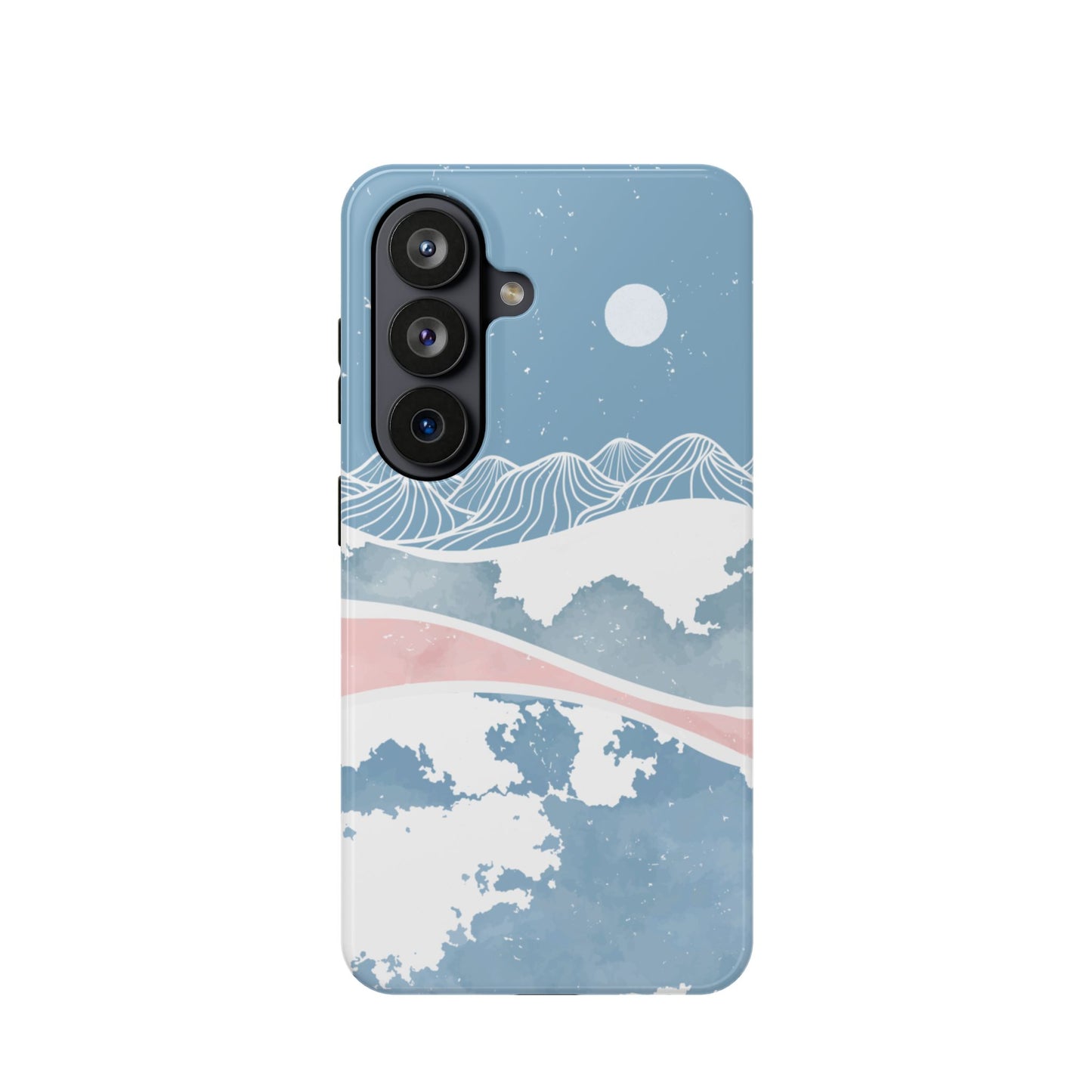 Blue Winter Night Samsung Case