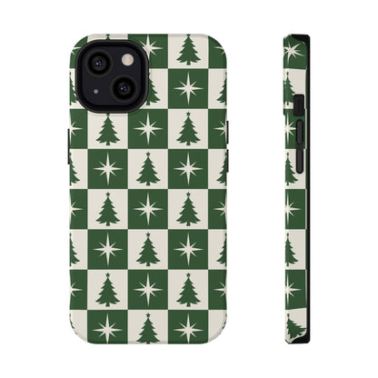 Evergreen Check iPhone Case