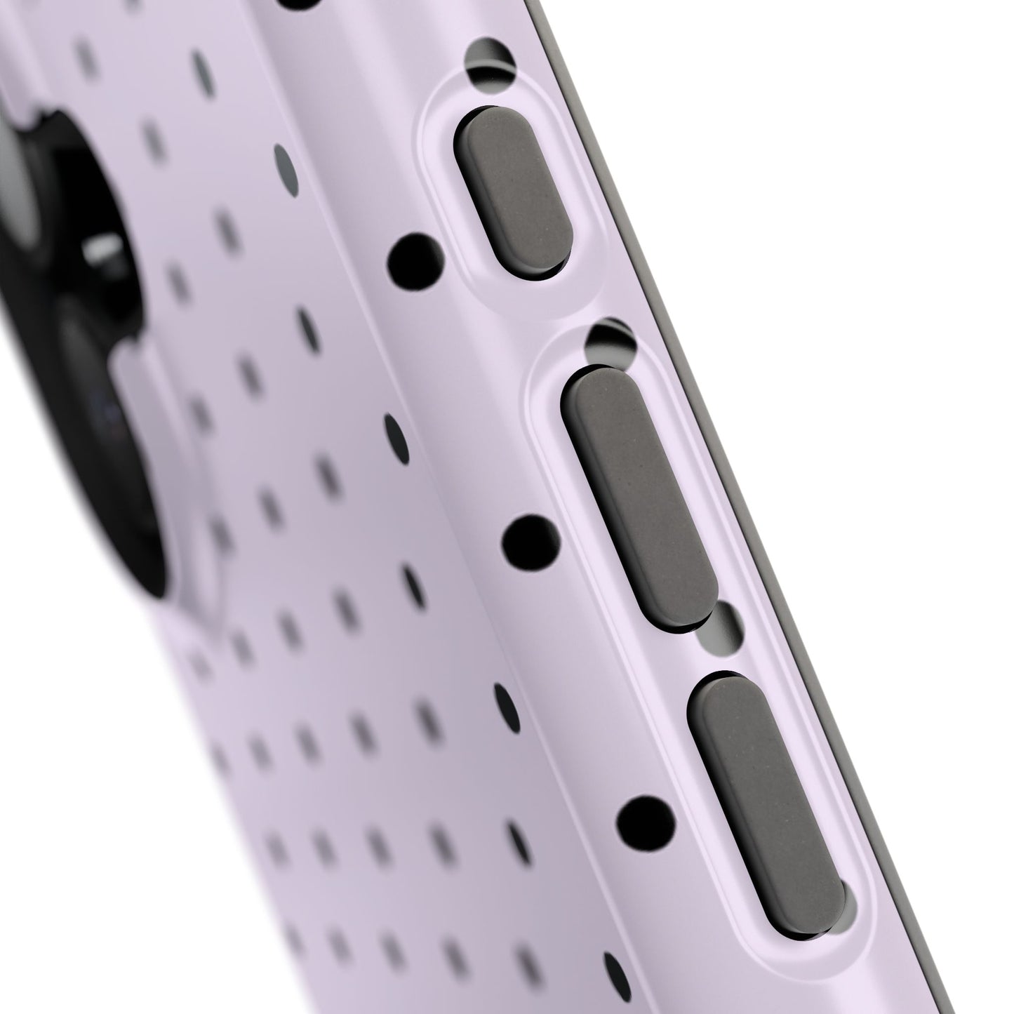 Lilac Mini Dots iPhone Case