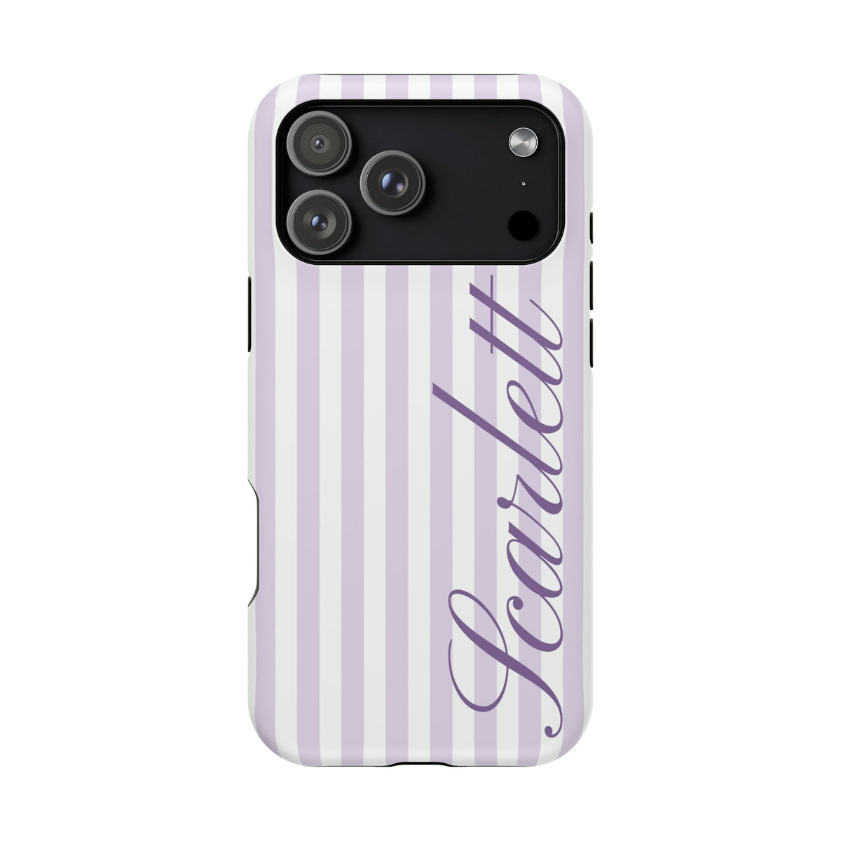 Personalized Lilac Beau iPhone Case