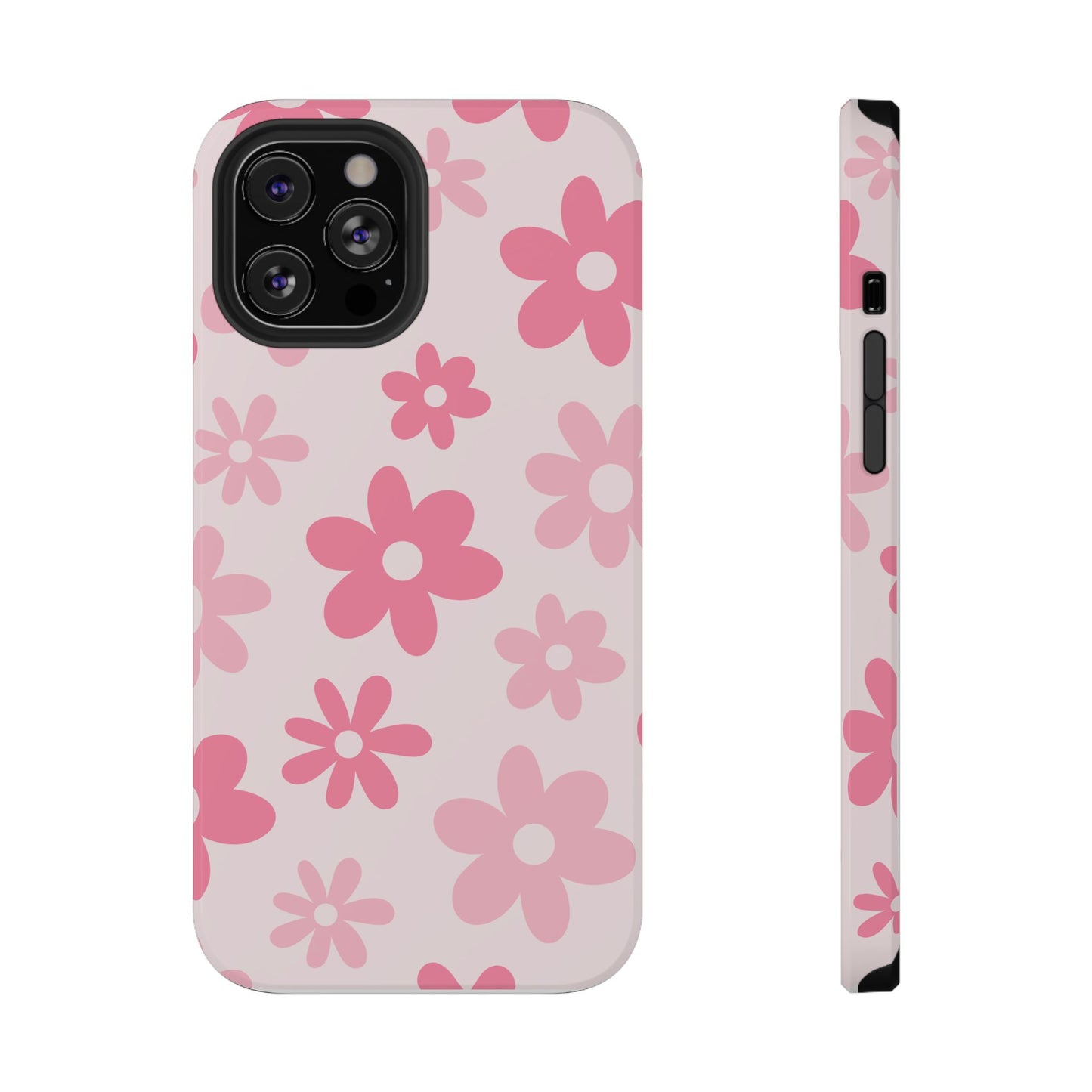 Pink Flower Power iPhone Case