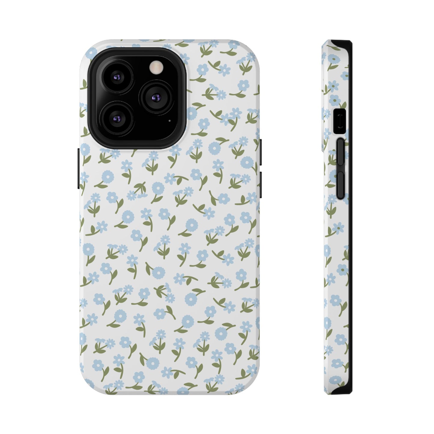 Blue Bloom iPhone Case