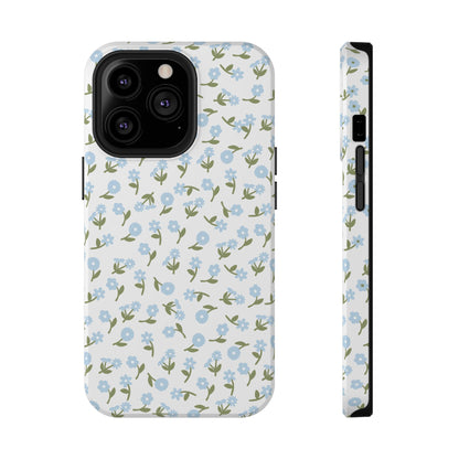 Blue Bloom iPhone Case
