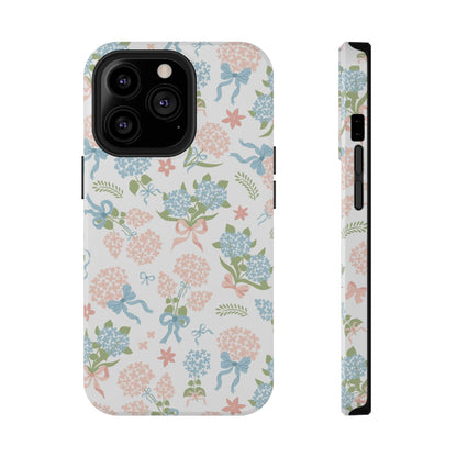 Hydrangea Bows iPhone Case