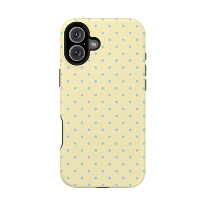 Lemon Sky Mini Dots iPhone Case