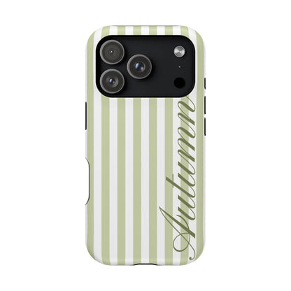 Personalized Green Beau iPhone Case