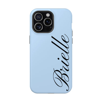 Personalized Blue iPhone Case