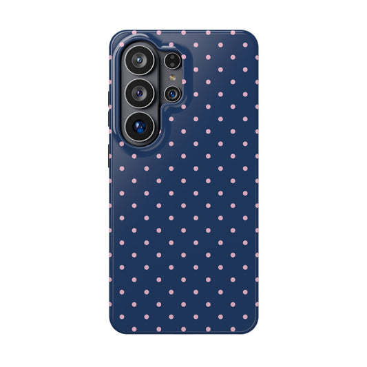 Periwinkle Mini Dots Samsung Case