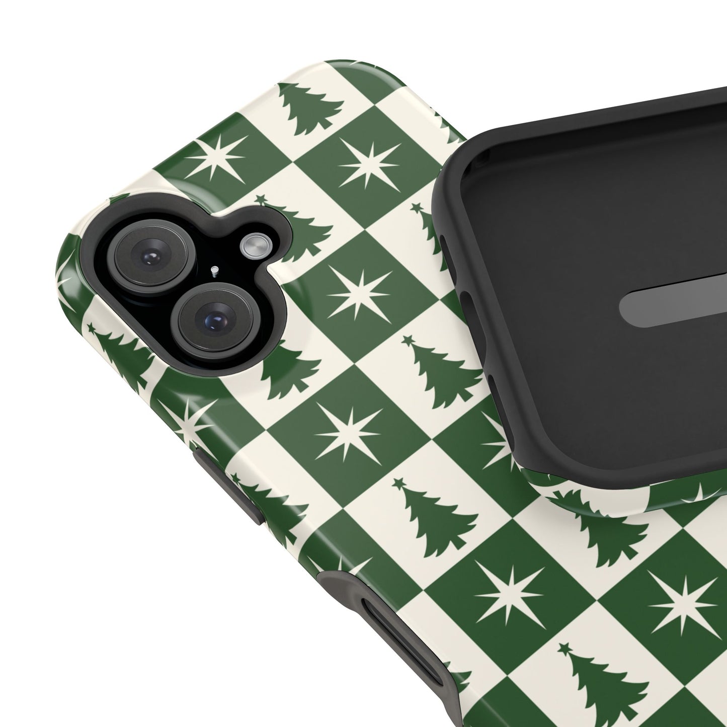 Evergreen Check iPhone Case