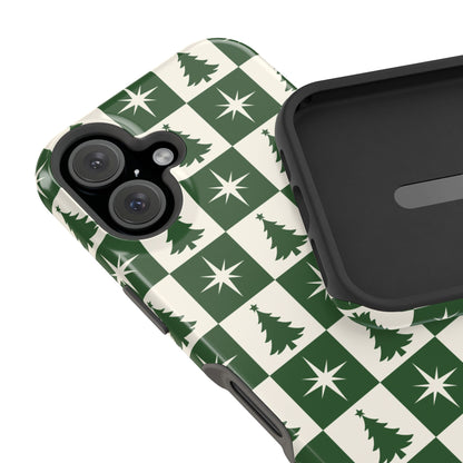 Evergreen Check iPhone Case