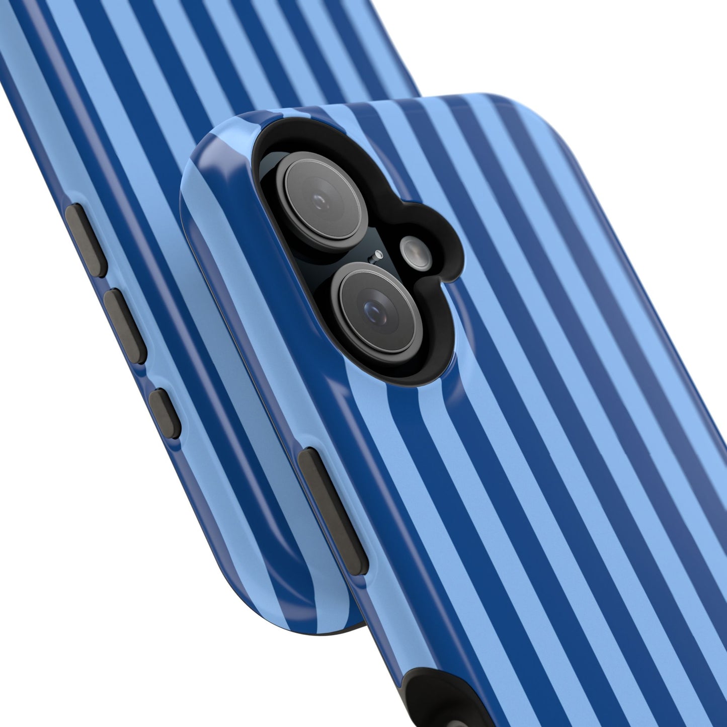 Blueberry Stripes iPhone Case