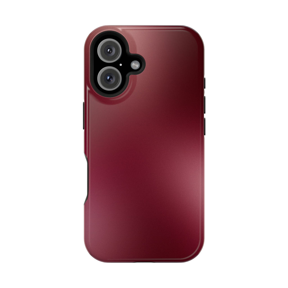 Burgundy Aura iPhone Case