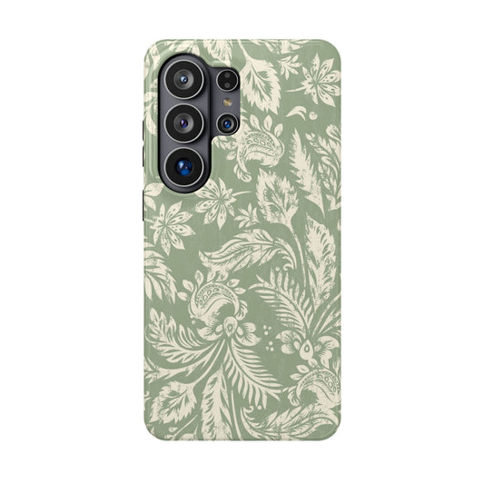 Sage Paisley Samsung Case
